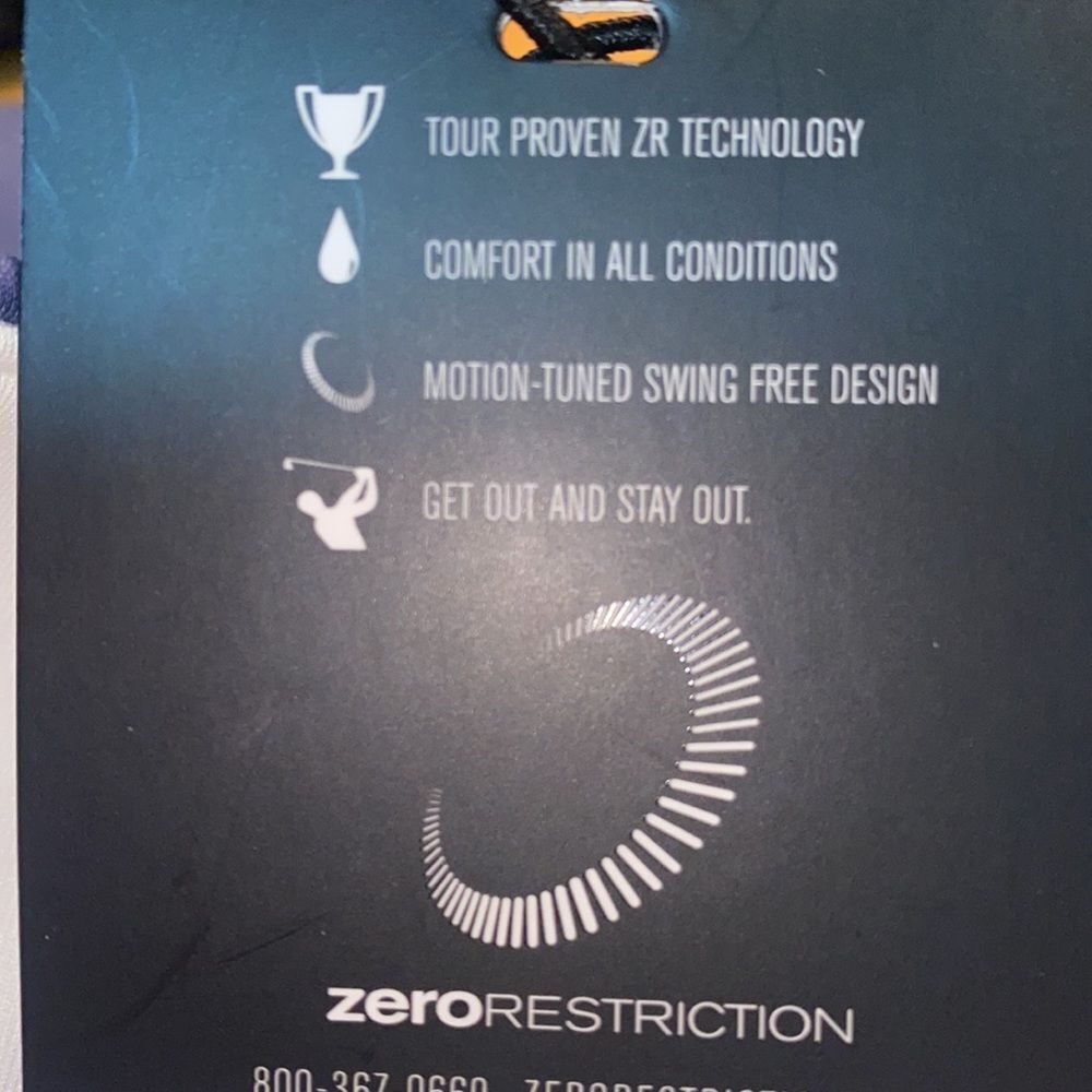 ZERO RESTRICTION Sofia Pullover Golf “TRG” Logo N… - image 9